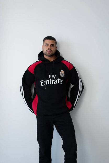 Fly Emirates - هودي ريال مدريد  , قالب كبير