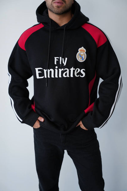 Fly Emirates - هودي ريال مدريد  , قالب كبير