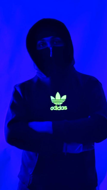 هودي قناع اديداس , فسفوري مضيء بالظلام