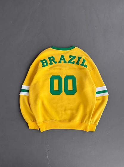 سويتر البرازيل 00 لون اصفر , قالب كبير