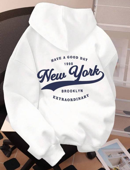 سويتر طبعة نيو يورك على الظهر