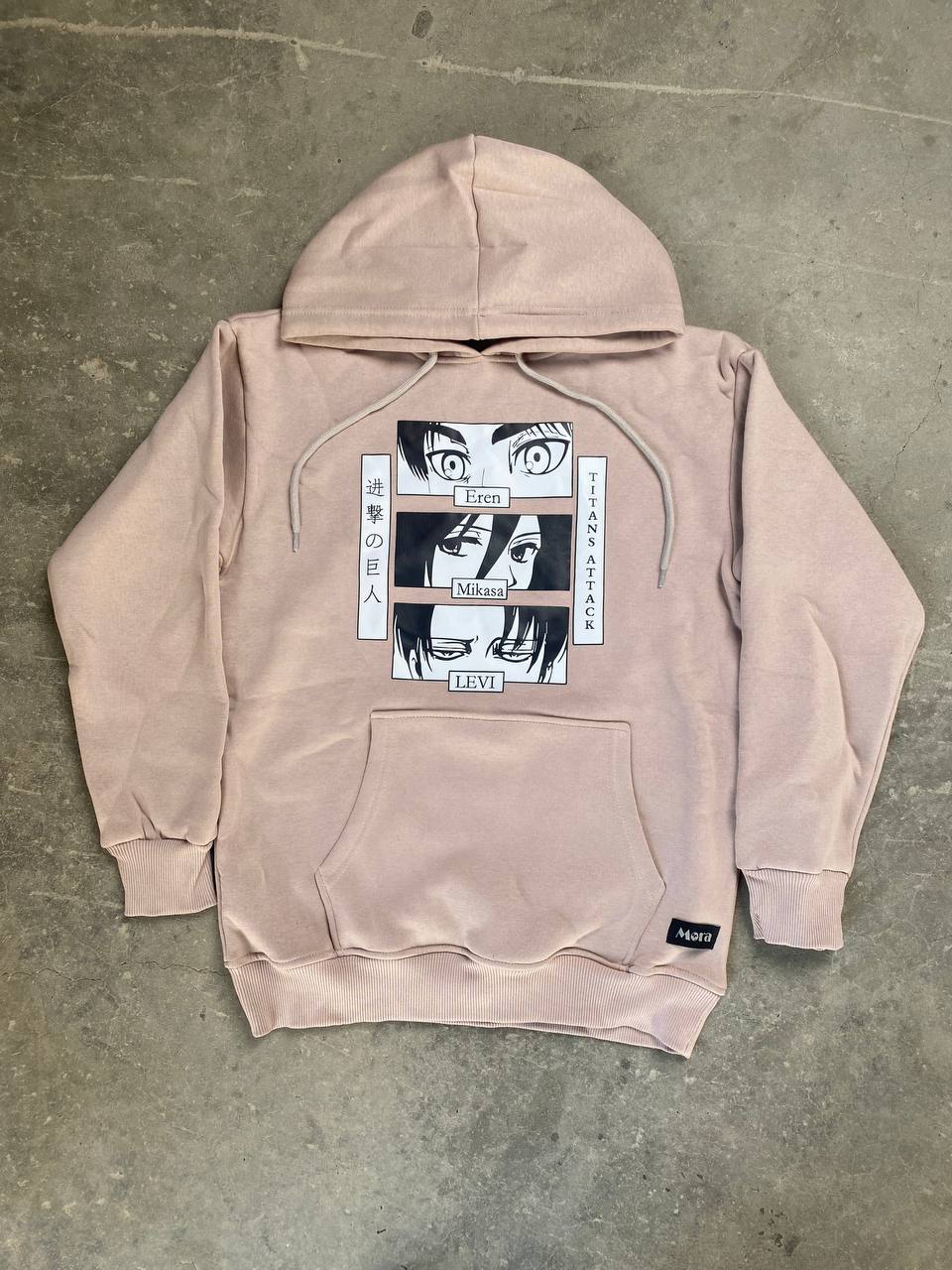 هوديات انمي لون بيجي , قالب طبيعي ✅