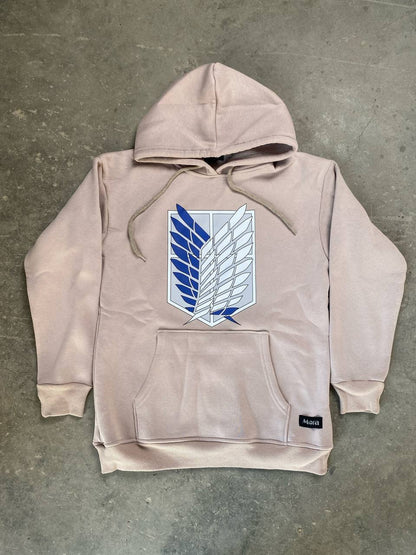 هوديات انمي لون بيجي , قالب طبيعي ✅