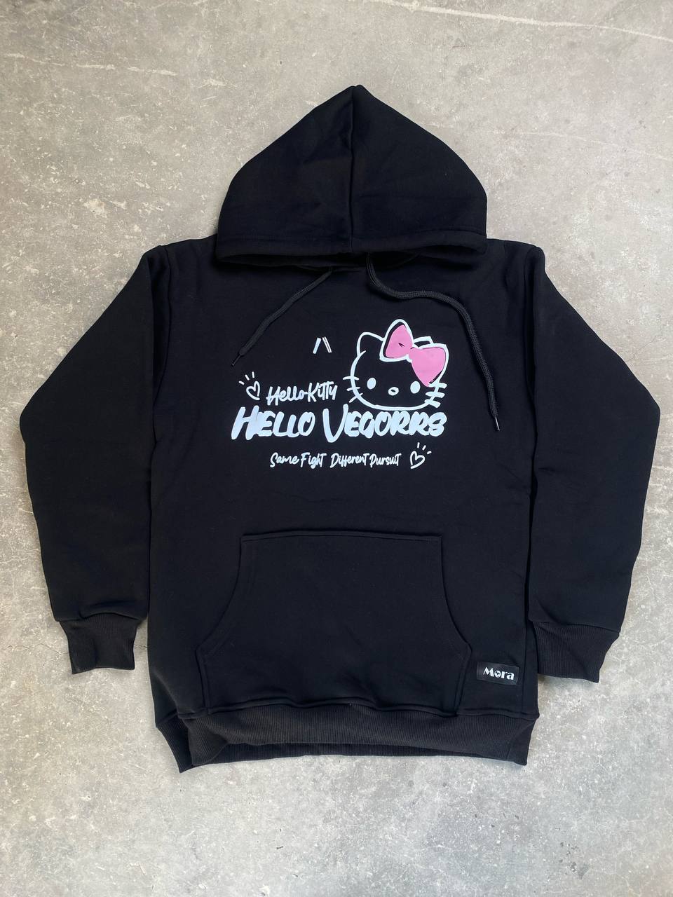 هودي هيلو كيتي اسود , قالب طبيعي ✅
