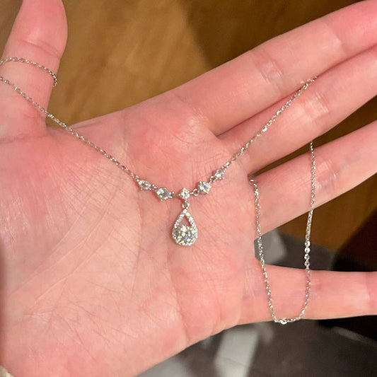 قلادة فضة 925 *