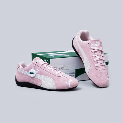 حذاء بوما شاموا وردي , قالب طبيعي (القياسات بين 36>40) - PUMA
