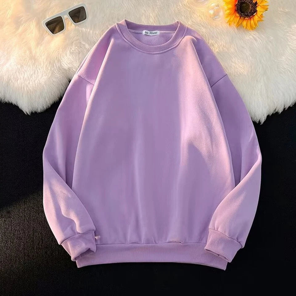 سويتر سادة قطني , قالب طبيعي*